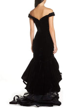 Load image into Gallery viewer, Off the Shoulder Tiered Ballgown