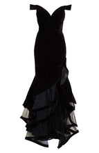 Load image into Gallery viewer, Off the Shoulder Tiered Ballgown