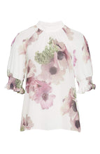 Load image into Gallery viewer, Sundee Floral Lace Trim Long Sleeve Minidress